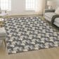 Dalyn Rug Company Soft Essentials Chevron Graphite 3" x 5" Area Rug, , large