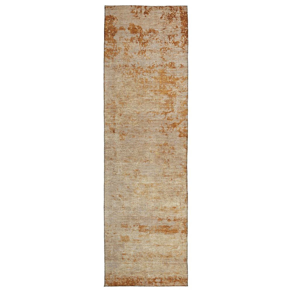 Dalyn Rug Company Burano BU2 2"3" x 7"6" Copper Indoor/Outdoor Runner, , large