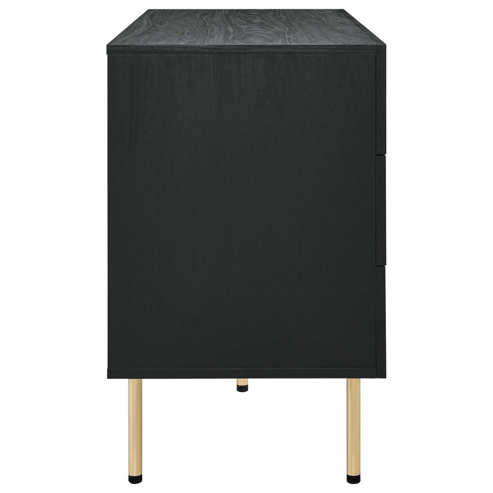 Modway Chaucer 6-Drawer Compact Dresser in Black, , large
