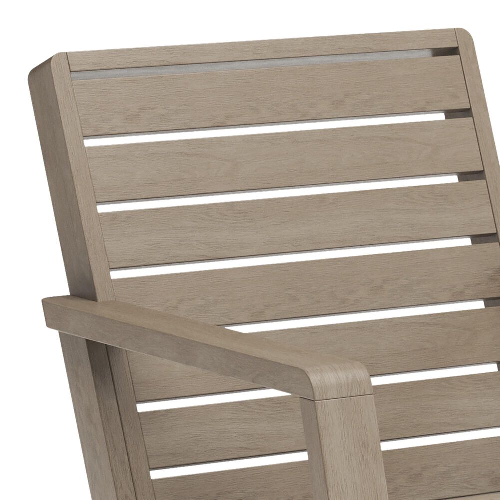 Homestyles Sustain Patio Adirondack Chair in Stain Brown, , large