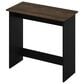 HOMLUX Modern Computer Desk in Columbia Walnut and Black, , large