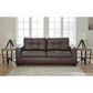 Ashley Barlin Mills Stationary Queen Sleeper Sofa in Umber, , large