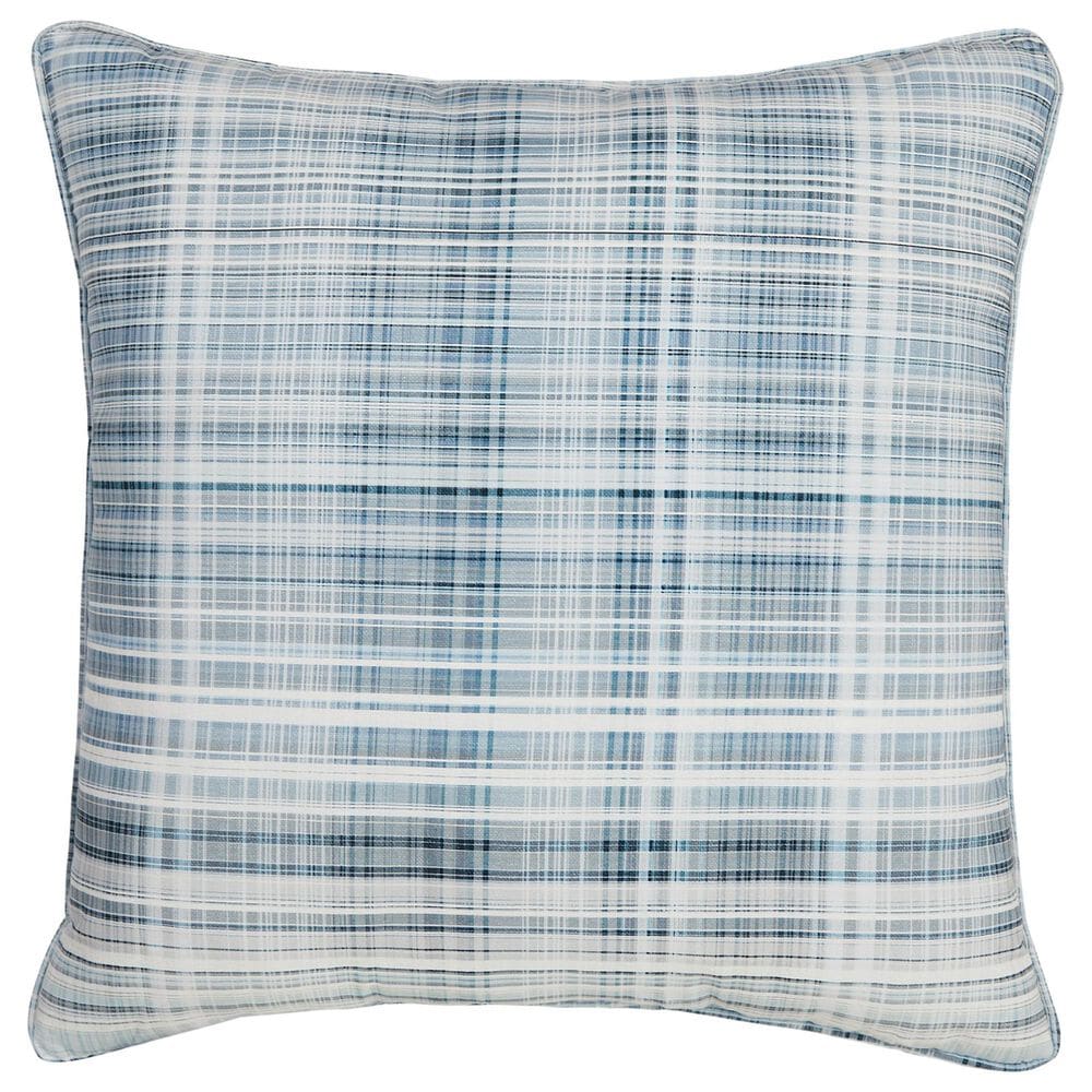 J. Queen New York Pascal 20&quot; Square Throw Pillow in Blue, , large
