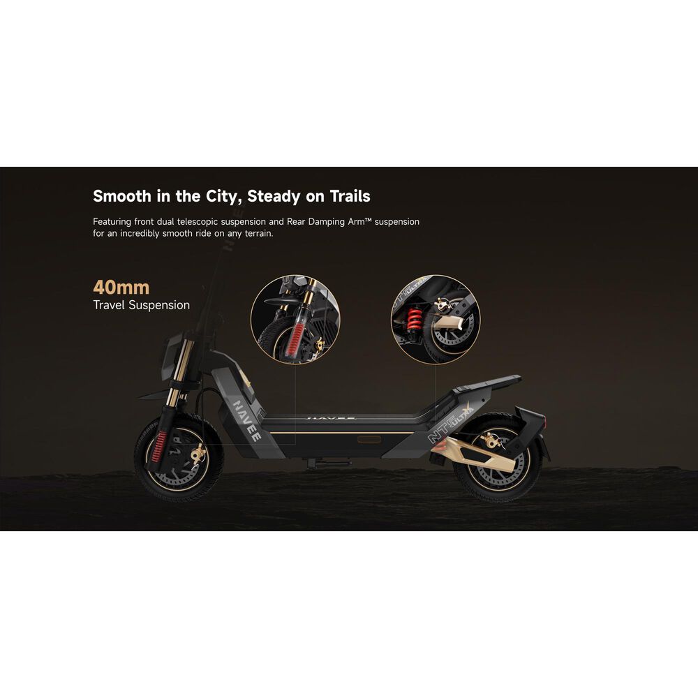Navee NT5 Ultra X Electric Scooter in Black, , large