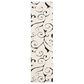 Safavieh Florida Shag SG455-1290-29 2"3" x 9" Ivory/Black Runner, , large