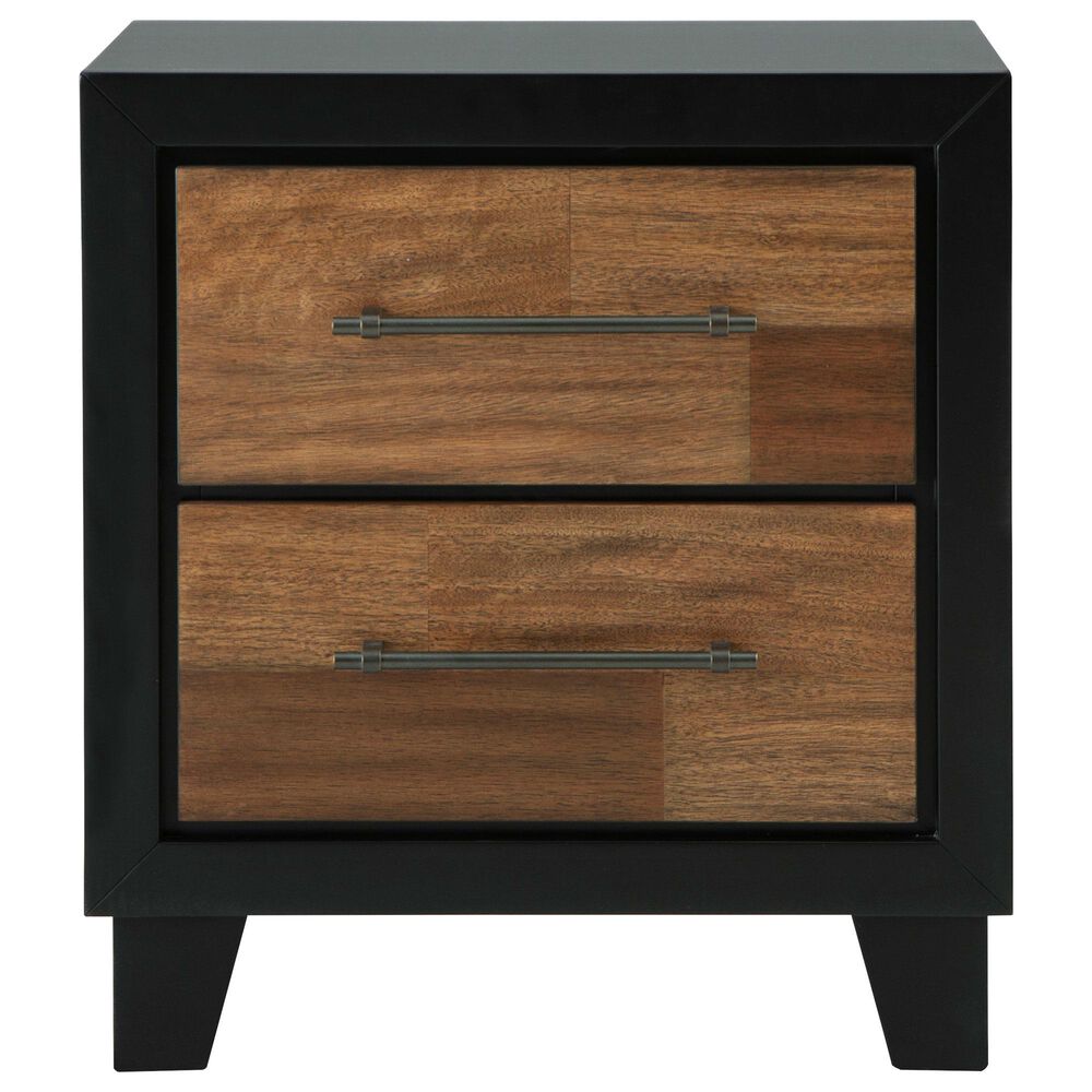 Ashley Kraeburn 4-Piece King Bedroom Set in Brown and Black, , large