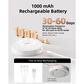 HOMLUX Motion Sensor Puck Light with Charging Station in White (Set of 6), , large