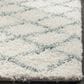 Safavieh Dallas Shag SGD258J-4 4" x 6" Ivory/Seafoam Area Rug, , large