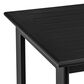 Blue River Cayman Outdoor Bar Height Dining Table in Black - Table Only, , large