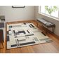 Feizy Maguire 8903F 3"6" x 5"6" Ivory and Black Area Rug, , large