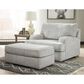 Ashley Mercado Chair and a Half in Pewter, , large