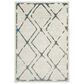 Safavieh Skyler SKY197D 3" x 5" Ivory and Blue Area Rug, , large
