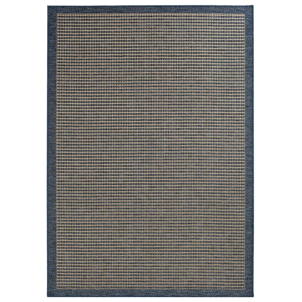 Trisha Yearwood Rug Collection Gather Avola 7"10" x 9"10" Cobalt and Natural Area Performance Rug, , large