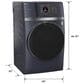 GE Profile 4.8 Cu. Ft. Smart Front Load Combo Washer/Dryer in Sapphire Blue, , large