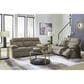 Ashley Side-Swipe Manual Reclining Loveseat in Mocha, , large
