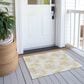 Dalyn Rug Company Soft Essentials Chevron Wheat 1"8" x 2"6" Area Rug, , large