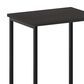 HOMLUX 2-Tier End Table with Open Shelf Storage Display in Espresso, , large