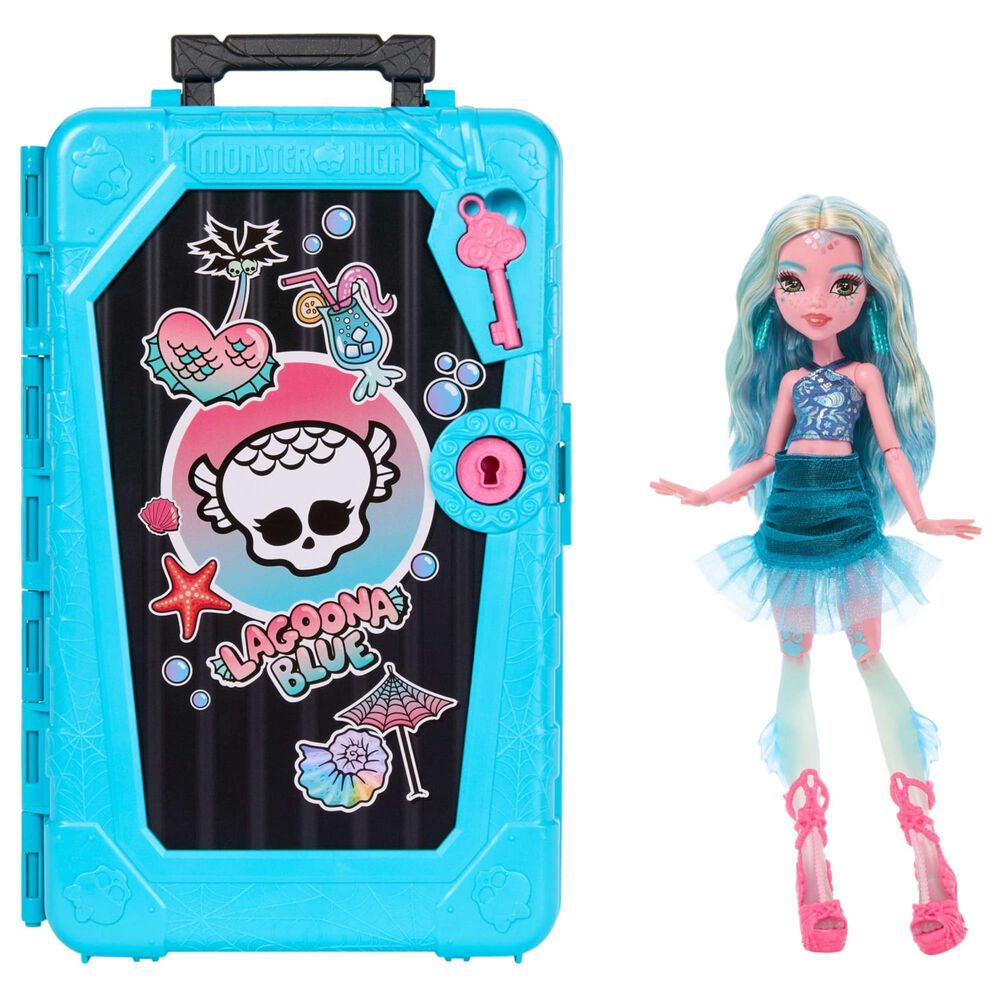 Monster High Skulltimate Secrets Gore-Geous Oasis Lagoona Doll with Accessories, , large