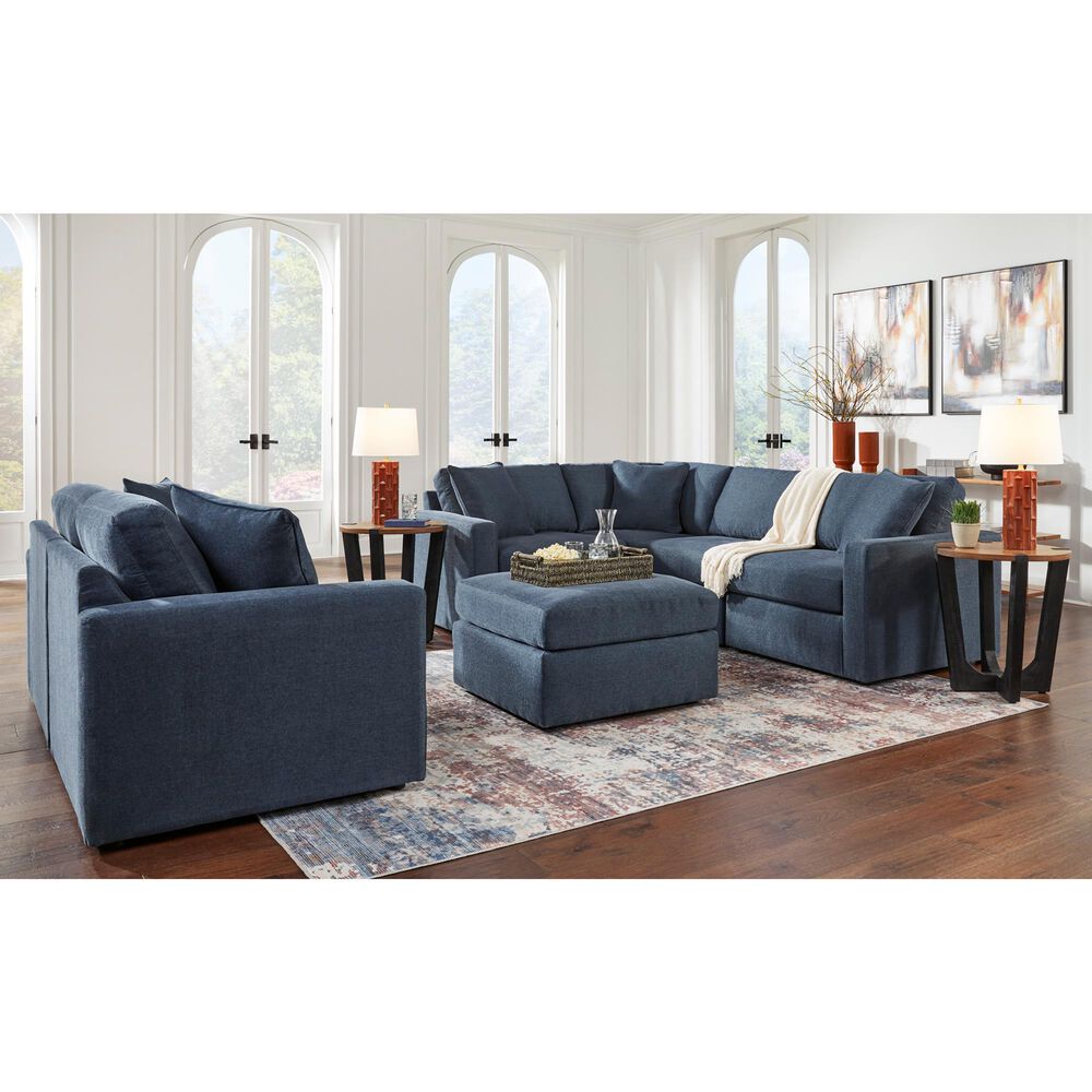 Ashley Modmax Oversized Accent Ottoman in Ink, , large