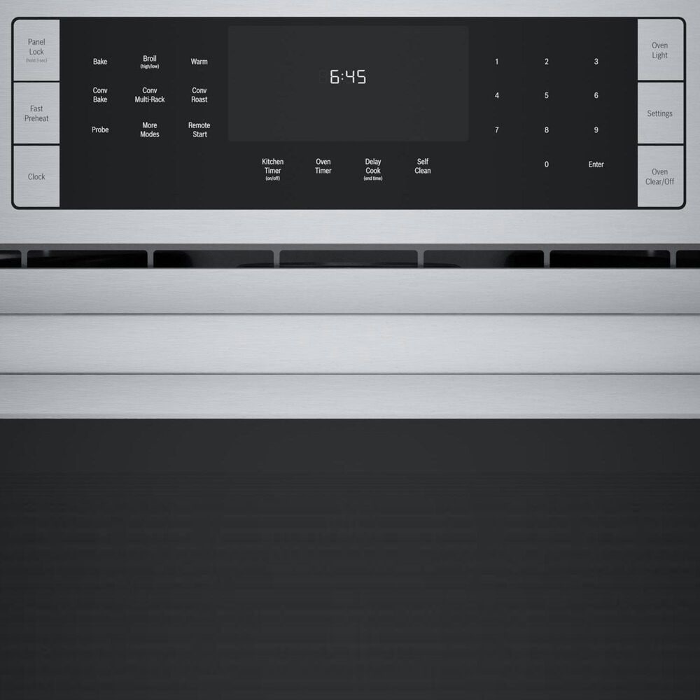 Bosch 800 Series 30&quot; Built-In Single Electric Convection Wall Oven in Stainless Steel, , large