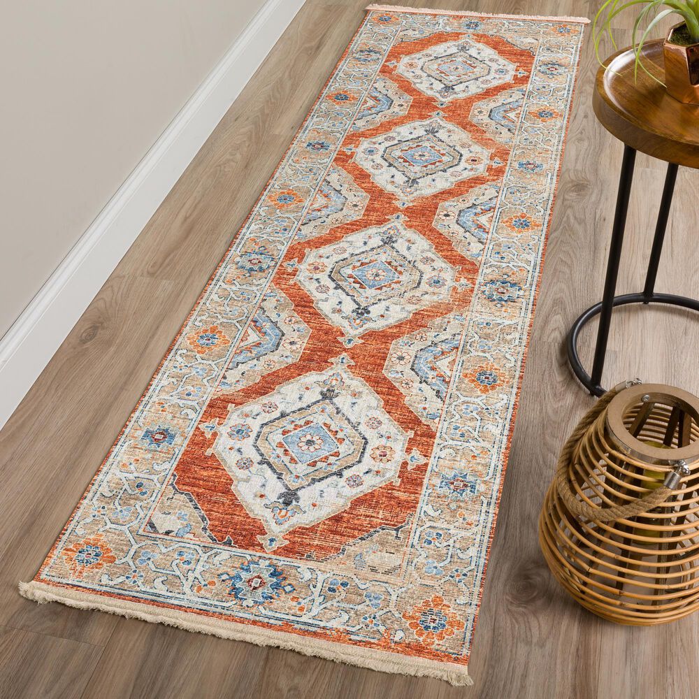 Dalyn Rug Company Marbella 2&#39;3&quot; x 7&#39;6&quot; Spice Runner, , large
