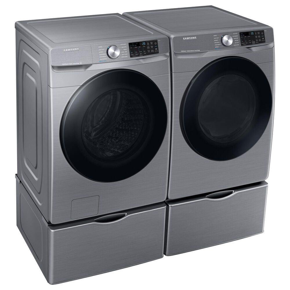 Samsung 7.5 Cu. Ft. Capacity Gas Dryer with Steam in Platinum, , large