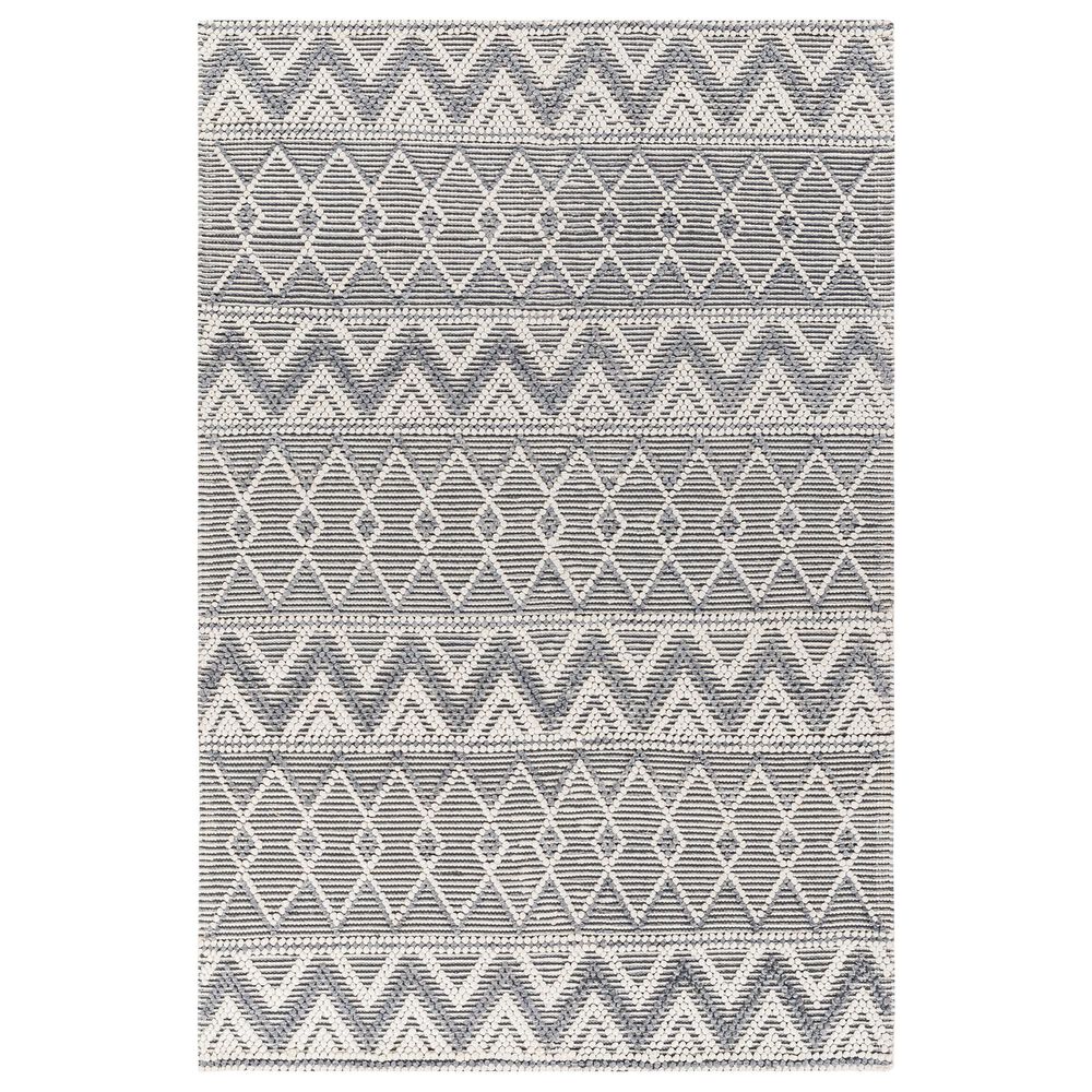 Surya Daffodil 8" x 10" Light Grey Area Rug, , large