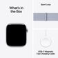 Apple Watch Series 10 GPS + Cellular 42mm Silver Aluminum Case with Blue Cloud Sport Loop, , large
