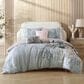 BEBEJAN Peach Leaves on Sage 5-Piece Queen Comforter Set in Sage Green, Bronze Peache and Beige, , large