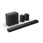 Hisense AX5140Q 5.1.4 Channel Dolby Atmos | DTS:X Sound Bar with Wireless Subwoofer and Surround Speakers, , large