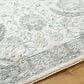 Surya Dresden White, Medium Gray, Gray, Light Slate, Denim and Mustard 2" x 2"11" Area Rug, , large