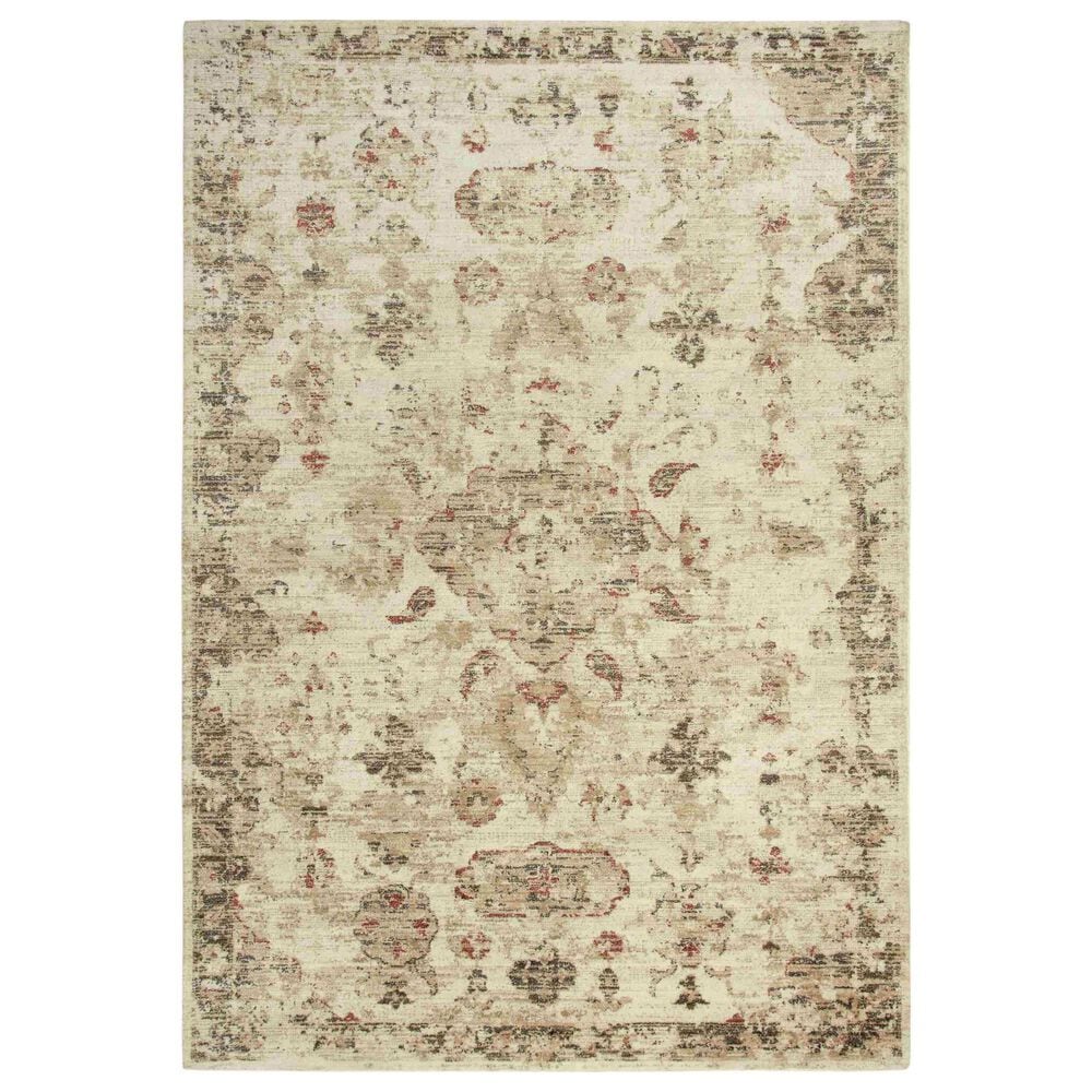 RIZZY Gossamer 5" x 8" Neutral and Beige Area Rug, , large