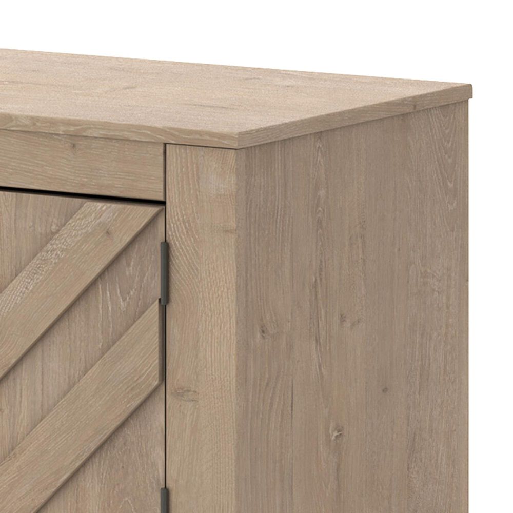 Ashley Cayboni 71&quot; Fireplace Console in Tan and Black, , large