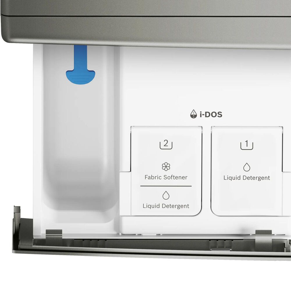 Bosch 800 Series 2.4 Cu. Ft. Front Load Compact Washer in Pearl Steel, , large