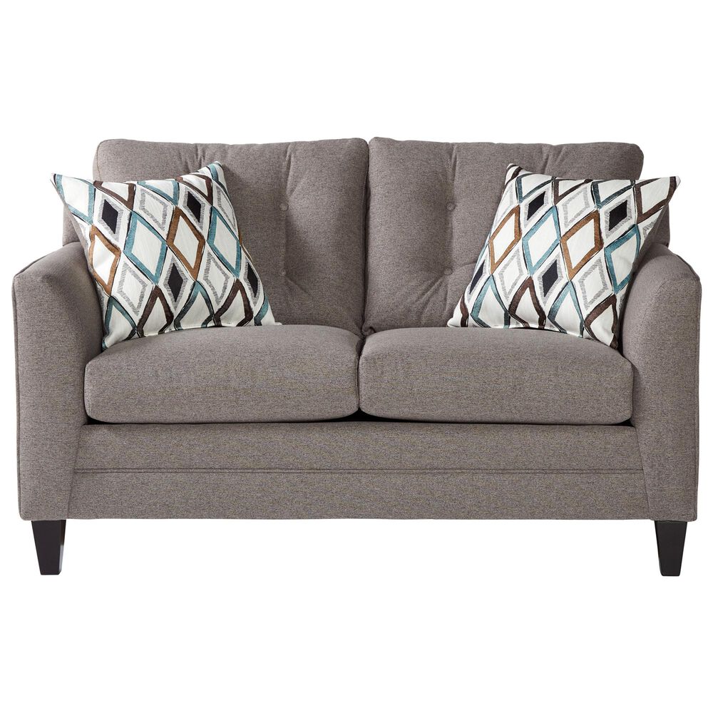 Hughes Furniture Wexler Loveseat in Flannel, , large