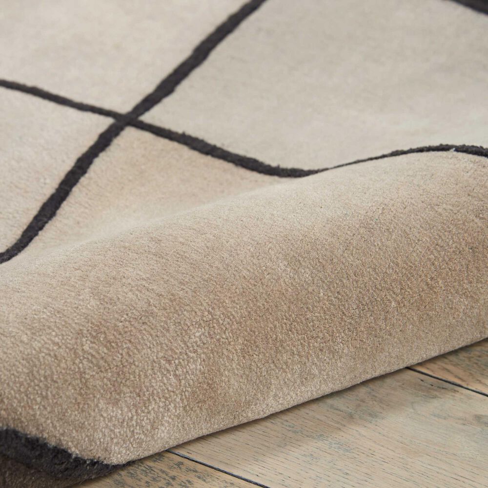 Nourison Asymetrie CGS18 10&#39; x 14&#39; Mediterranean Sand Area Rug, , large