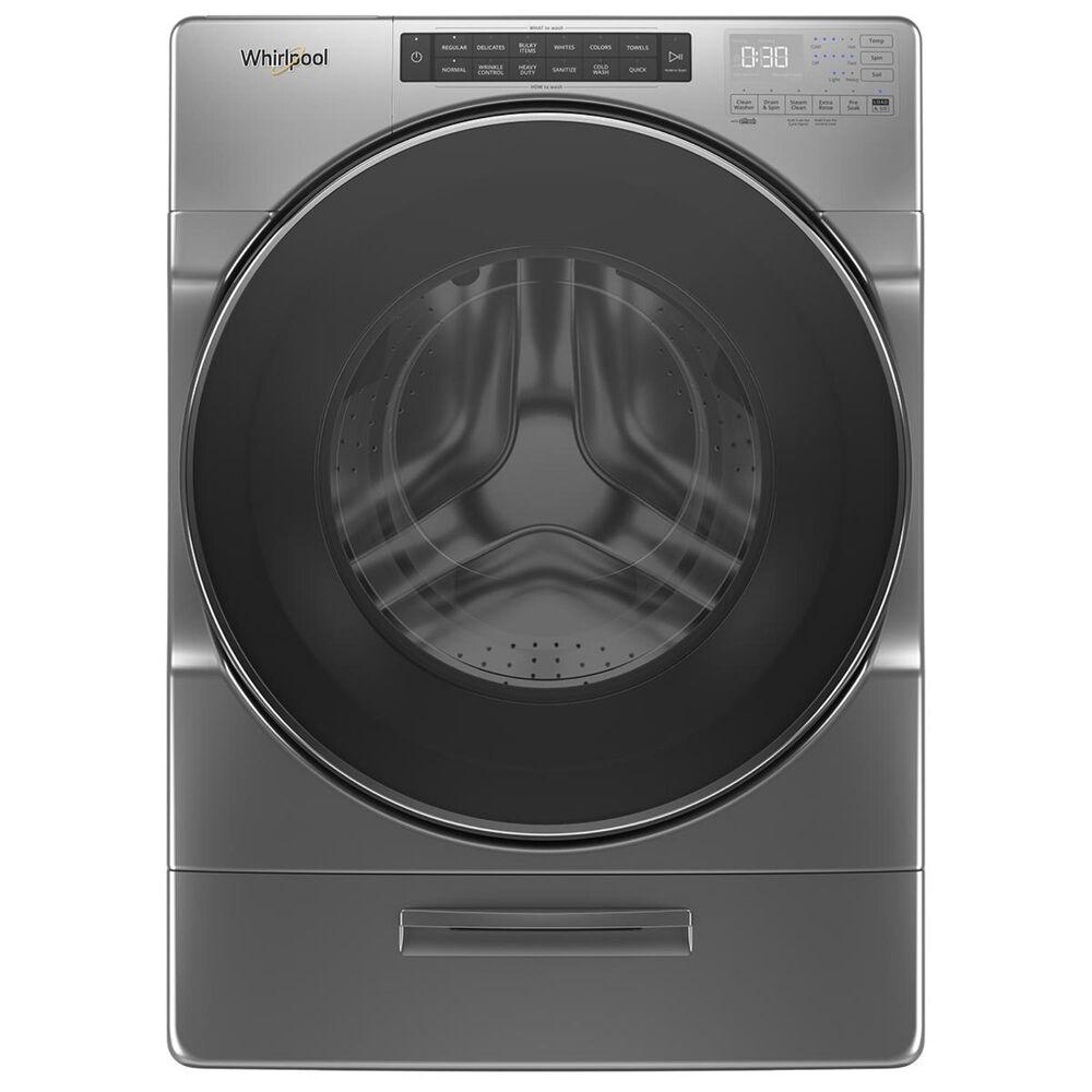 Whirlpool 4.5 Cu. Ft. Front Load Washer in Chrome Shadow, , large