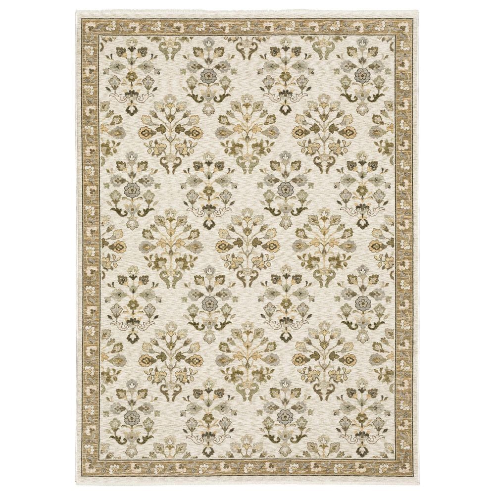 Oriental Weavers Westwood WES03 Gold 3"3" x 5" Area Rug, , large