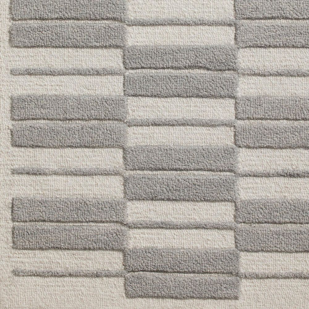 Chris Loves Julia x Loloi Bradley 2&#39;6&quot; x 7&#39;6&quot; Ivory and Grey Runner, , large