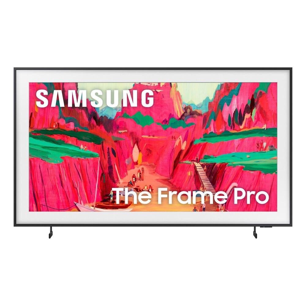 Samsung 75" Class LS03F The Frame Pro QLED 4K in Black - AI Smart TV, , large