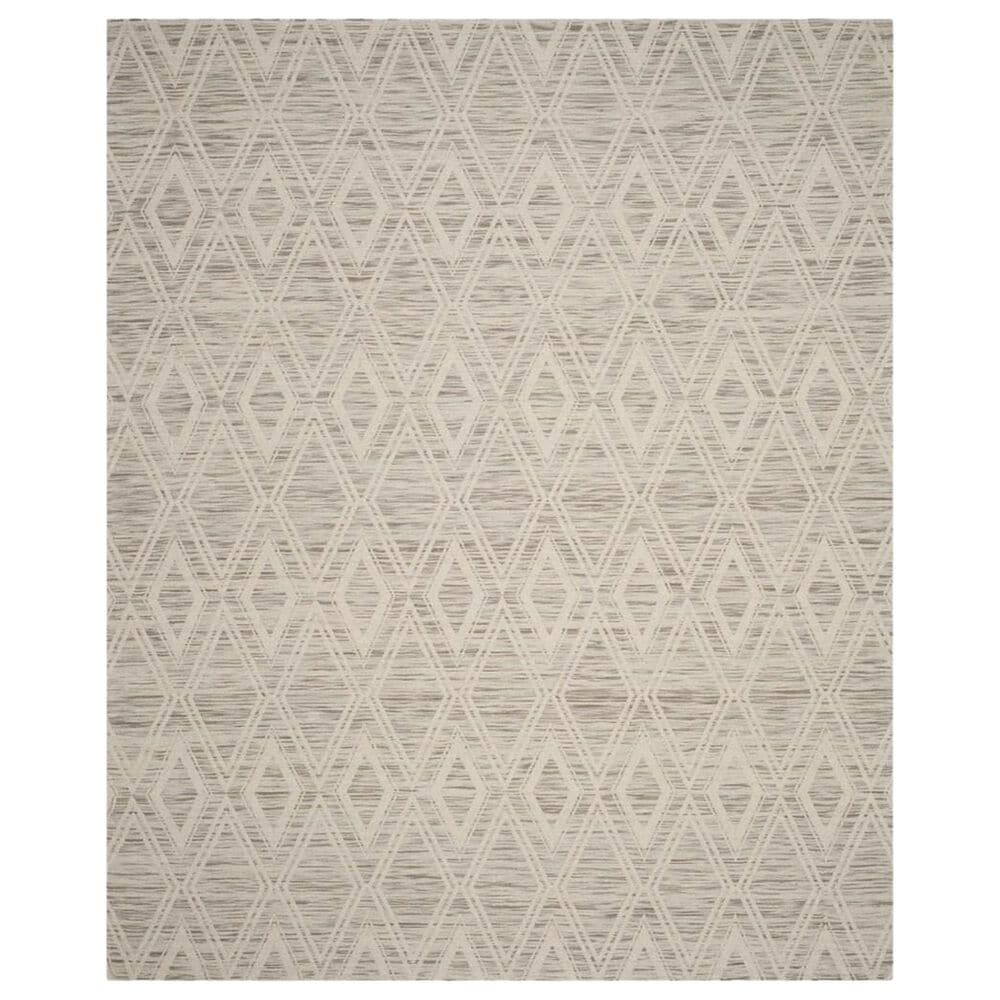 Safavieh Marbella Geometric 9" x 12" Light Brown and Ivory Area Rug, , large