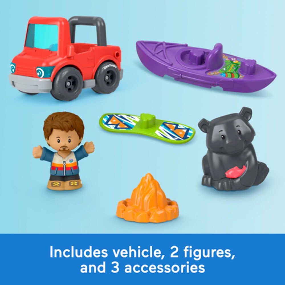 Fisher Price Ultimate Mountain Playset with Vehicle and Figures, , large