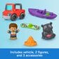 Fisher Price Ultimate Mountain Playset with Vehicle and Figures, , large