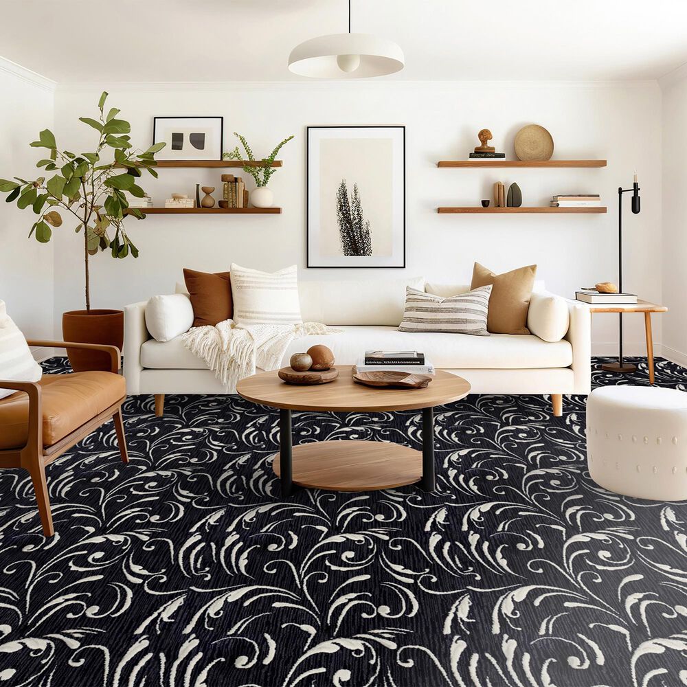 Stanton Divine Design Filigree Carpet in Night, , large