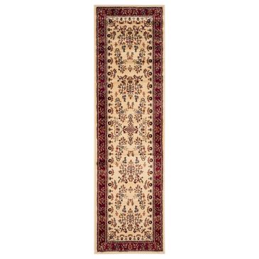Safavieh Lyndhurst LNH331 2"3" x 12" Ivory and Red Runner, , large