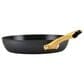Faber Forged Induction 12.25" Ceramic Nonstick Frying Pan in Black and Gold, , large
