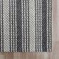 L&R Resources Bergen 5" x 7"9" Dark Gray and Ivory Area Rug, , large