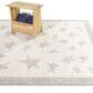 Balta Rugs Paula Star 5"3" x 7" Cream Kids Area Rug, , large