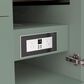 James Martin Vanities Breckenridge 48" Single Bathroom Vanity in Smokey Celadon with 3 cm Carrara White Marble Top and Rectangular Sink, , large