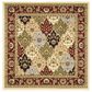 Safavieh Lyndhurst 6" Square Multicolor and Red Runner, , large